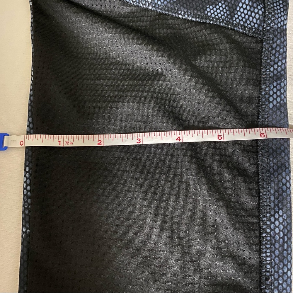 Jockey XL High Rise Performance Leggings Black Mesh Panel Athletic - Picture 12 of 14